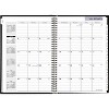 2026 AT-A-GLANCE DayMinder 8" x 11.75" Monthly Planner Faux Leather Cover Black (G470H-00-26) - 2 of 4