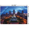 Trends International Cityscapes - Indianapolis, Indiana Unframed Wall Poster Prints - 3 of 4