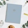 Morris & Co. 8.5"x11" by Blue Sky 2026  Weekly/Monthly Wirebound Planner Hardcover Solid Dearle Blue - 2 of 4
