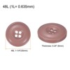 Unique Bargains Resin DIY Craft Flat 4-Hole Sewing Buttons 10 Pcs - 2 of 4