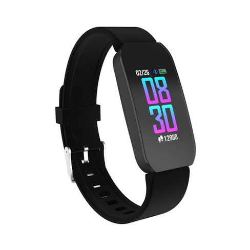 Itouch sport silicone online strap smartwatch with pedometer