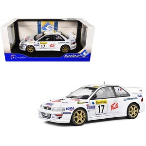 Subaru Impreza S5 WRC99 22B #17 "Monte Carlo Rally" (1999) "Competition" Series 1/18 Diecast Model Car by Solido - 1 of 4