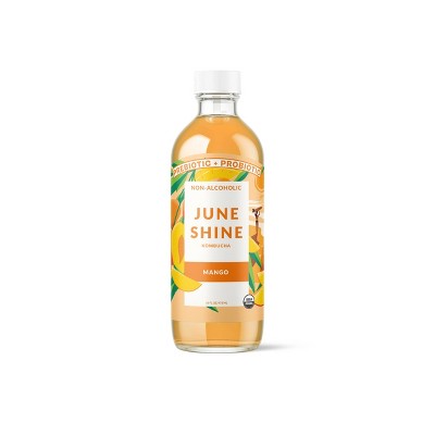 JuneShine Organic Mango Kombucha - 16 fl oz