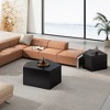 NicBex 2-Piece Stylish Round/Irregular Coffee Table Set,Minimalist Side Table Set,Center Table for Living Room - 4 of 4