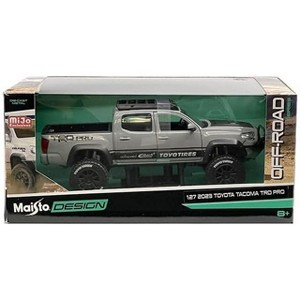 Maisto 1:24 Toyota Tacoma TRD Off Road Toyo Tires – Cement Grey – Maisto Design - 1 of 4