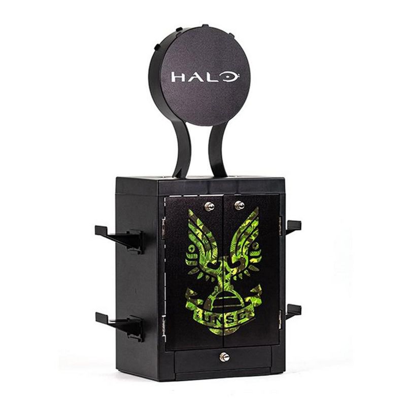 Rubber Road Halo Game Locker, Controller Holder, and Headset Stand, 2 of 8