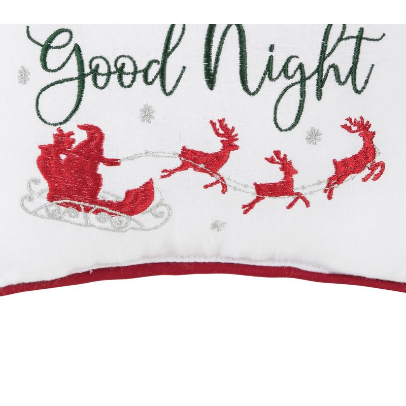 C&F Home Merry Christmas & Good Night Pillow, 3 of 5