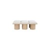 Meridian Furniture,Pavilion Boucle Fabric Bench - 2 of 4