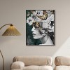 Art Remedy Hidden Golden Butterflies in Emerald Gold Fashion Wall Art Framed - 2 of 4