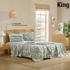 HLC.ME Floral Bed Sheets - Bed Sheet Set - Wrinkle Resistant & Ultra Soft - Fits Mattresses up to 15 Inches Deep - 3 of 4