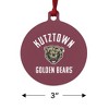 Kutztown Bear Aluminum Holiday Christmas Tree Ornament - 3 of 4
