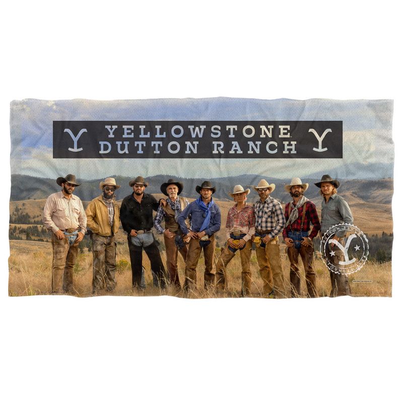 Yellowstone Ranch Hands 30” x 60” Beach Towel