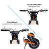 24V Electric Off-Road Motorcycle,250W Motor 13.6MPH Fast Speed Motocross,Leather Seat Dirt Bike - 4 of 4