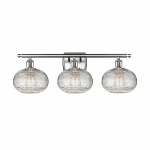 Ithaca - 3 Light Bath Vanity In Industrial Style-9.25 Inches Tall and 28 Inches Wide - 1 of 1