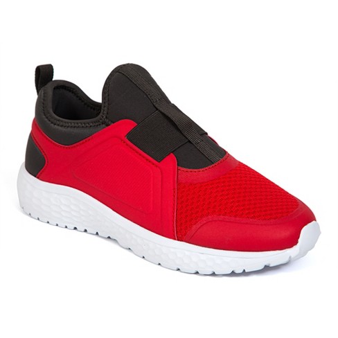 Deer Stags Kids' Galaxy Jr Fashion Sneaker-red/dark Grey-4 Big Kid Medium :  Target