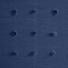 Grungis 70x72 Inch Cotton Jacquard Shower Curtains with an All-Over Pom Pom Tuft Design for Bathroom - 3 of 4