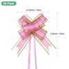 Unique Bargains Plastic Gold Edge Satin Multipurpose Ribbon Pull Bows 20 Pcs - 3 of 4