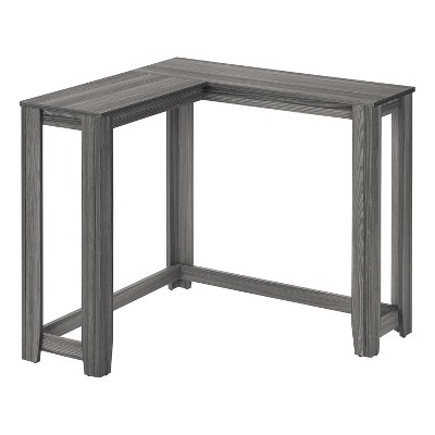 Monarch Specialties Accent Table Console Entryway Narrow Corner Living Room Bedroom Grey Laminate Contemporary Modern