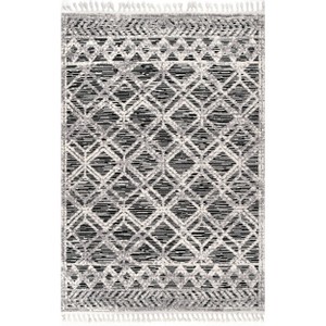 Nuloom Ansley Moroccan Lattice Tassel Indoor Area Rug - 1 of 4