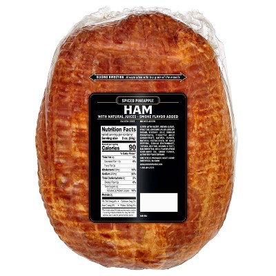 Kretschmar Spiced Pineapple Ham Deli Fresh Sliced - price per lb