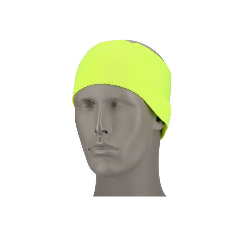 RefrigiWear Flex-Wear Stretch Headband, Hi Vis High Visibility Lime, One Size, 1 of 3
