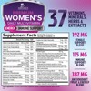 Multivitamin for Women - Highest Potency Complete Daily Multimineral Supplement - 120 Capsules By Nature's Nutrition - 2 of 4