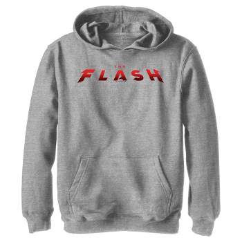 Boy's The Flash Movie Official Logo Pull Over Hoodie