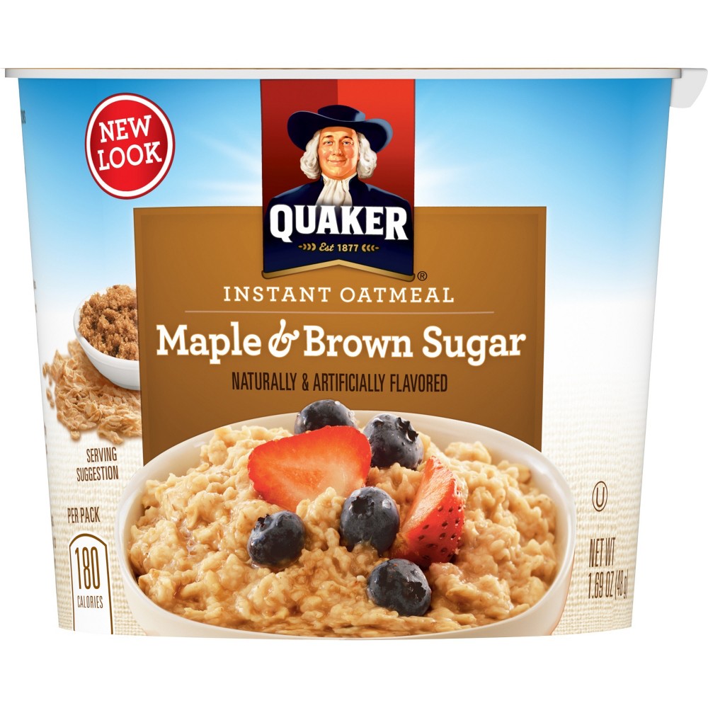 UPC 030000319581 - Quaker Instant Oatmeal Express Maple Brown Sugar, 1. ...