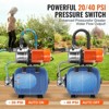 VEVOR 1 HP Shallow Well Pump with Pressure Tank, 1000 GPH, Automatic Irrigation Water Booster Pump with 130 ft Head Lift 20/40 PSI Pressure, Black - 3 of 4