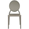 Warner Round Back Leather Side Chair (Set of 2) - FOX2018 - Safavieh Couture - 2 of 4