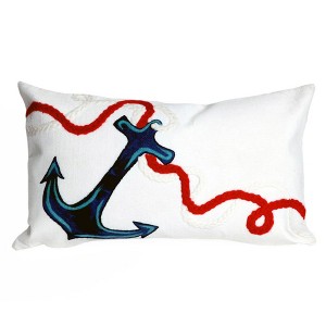 Liora Manne Visions I Coastal Indoor/Outdoor Pillow.. - 1 of 4