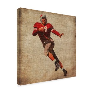 Trademark Fine Art -John Butler 'Vintage Sports Iv' Canvas Art - 1 of 4