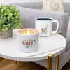 Pavilion Gift Company - Golf Life - 8 oz 100% Soy Wax Reveal, Single Wick Candle Scent: Tranquility - Flame Candles - 3 of 4