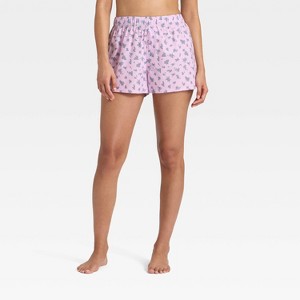 Women's Boxer Pajama Shorts - Wild Fable™ - 1 of 3