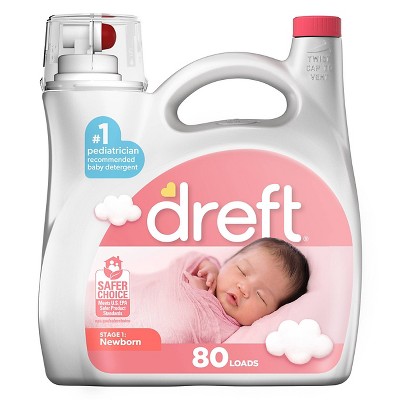 Dreft Stage 1: Newborn Liquid Laundry Detergent - 115 fl oz
