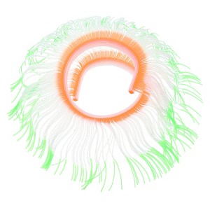 Unique Bargains Glowing Silicone Aquarium Anemone Fish Tank Decoration - 1 of 4
