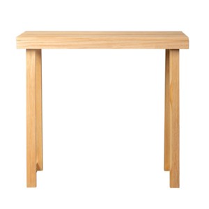 Syemin Console Tables 35.8 Inch Solid Wood Console Table for Entryway, Sofa Table Narrow Entryway Table, Behind The Couch, Brown, 35.8"*12"*31.9" - 1 of 4