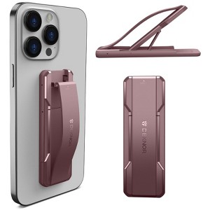 Dexnor New Upgrade Phone Grip, [2-in-1] Phone Strap with Kickstand Phone Finger Holder Compatible with Most iPhone Samsung Phone Case - 1 of 3
