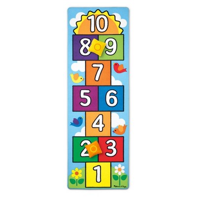 Melissa and doug hopscotch mat on sale