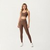 Anna-Kaci Active Women's High Waist Full Length Leggings with Smooth Stretch Fabric and Contoured Fit - 3 of 4