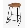 Jofran, Nature's Edge Solid Acacia Counter Height Backless Stool (Set of 2) - 2 of 4
