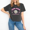 Simply Sage Market S.W.Smiley Cool Mom Flower Boxy Crop Top - 2 of 4