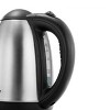 Brentwood 2.11 Quart Stainless Steel Cordless 1000W Electric Tea Kettle - 3 of 4