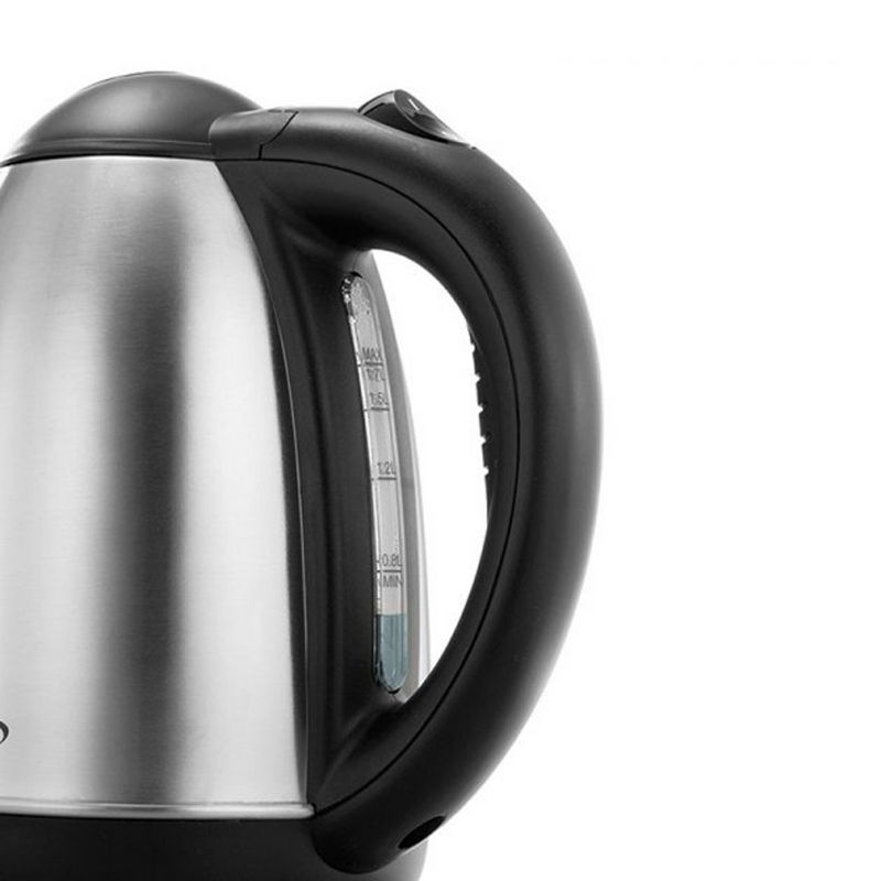 Brentwood 2.0 Liter 1000W Stainless Steel Electric Cordless Tea Kettle, 3 of 8