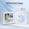 ZAFRO 1.2 Cu.ft Small Upright Freezer with Handle, Removable Shelves, 7 Adjustable Thermostat, Low Noise for Bedroom/Apartment/Office - 2 of 4