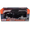 2019 Ford F-150 Lariat Crew Cab Pickup Truck Black 1/27 Diecast Model Car by Motormax - 3 of 3