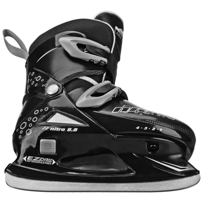 Lake Placid Nitro Adjustable Ice Skate - Black, 4 of 7