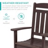 Best Choice Products All-Weather Rocking Chair, Indoor Outdoor HDPE Porch Rocker w/ 300lb Weight Capacity - 4 of 4