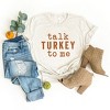 Simply Sage Market Women's Talk Turkey To Me Short Sleeve Graphic Tee - 2 of 4