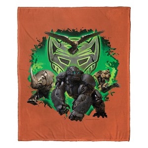 Hasbro Transformers: Rise Of The Beasts The Maximals Silk Touch Throw Blanket 50x60 Inches - 1 of 4